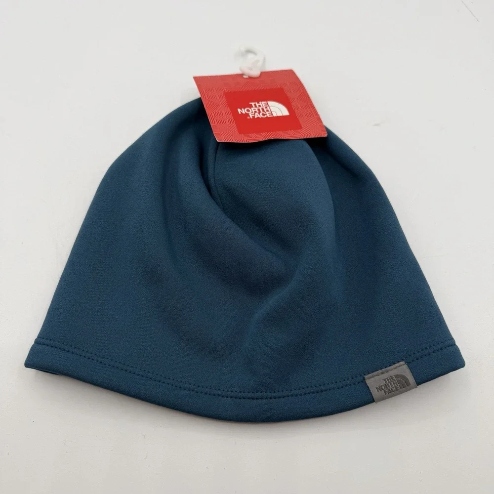 The North Face Logo Bed Head Beanie NWT Blue‎ OSFM UNISEX Adult